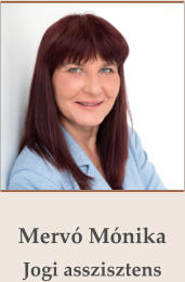 Mervó MónikaJogi asszisztens